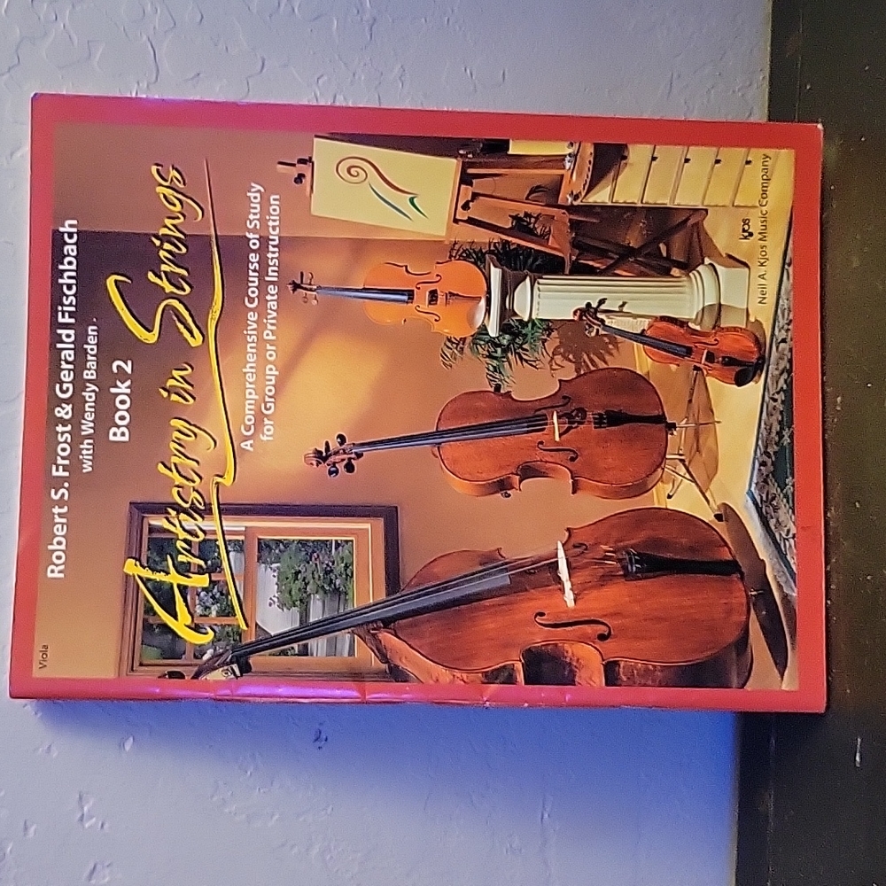 ARTISTRY In Strings Book 2 A Comprehensive Course of Study for Group or Private